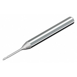 Micro 100 Ball End Mill,Single End,0.0310",Carbide  BEF-075-600K