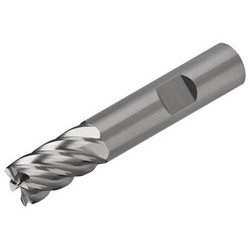 Micro 100 Sq. End Mill,Single End,Carb,9/32" EMH-281-06X