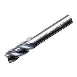 Micro 100 Sq. End Mill,Single End,Carb,8.00mm SHRM-080-4X