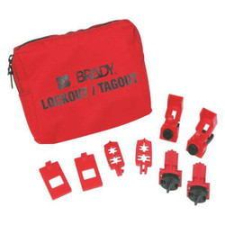 Brady Portable Lockout Kit,Filled,Electrical,9 99300