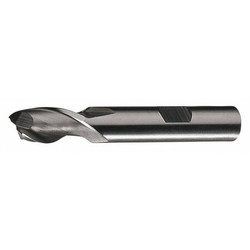 Cleveland Sq. End Mill,Single End,HSS,13/16" C75200