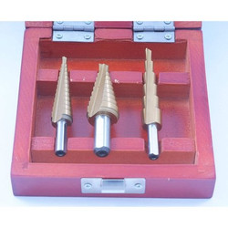 Hhip Tin Coated High Speed Steel Step Drill S 5000-0890