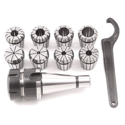 Hhip Er40 Spring Collet Chuck Set No.40-10pcs 3900-0538
