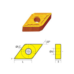 Hhip Dnmg-332-Pm Coated Carbide Insert 6000-9332