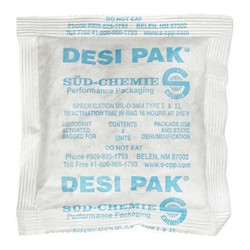 Tyvek Clay Desiccant,5 gal.,3-1/4x1/4",PK550 DES120