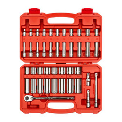 Tekton Socket and Ratchet Set 3/8 Inch Drive 6- SKT15201