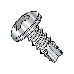 Sim Supply Anchor Screws,8-18x3/8,Phil Pan,PK5000 08065PP188