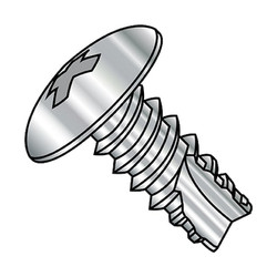 Sim Supply Anchor Screws,6-20x3/8,Phil TRU,PK5000 06065PT188