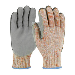 Pip Gloves,Cowhide,Aramid,L,PR 09-H550SLPV/L