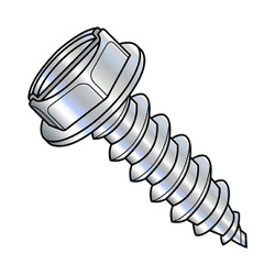 Sim Supply Self Drilling Screws,5/16x3 Slot,PK200 314807ASW