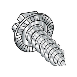 Manufacturer Varies Self Drilling Screws,12-14x1 SL,PK1500 1216ABSWS188