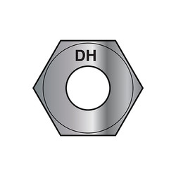 Sim Supply Hex Nuts,3/4-10 Structural Nut A,PK125 75A563DHG