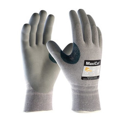 Pip Cut Resistant Gloves,Gray,M,PR 19-D470