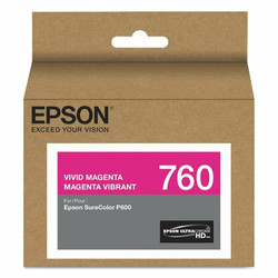 Epson T760320,760,UltraChrome HD Ink,Magenta T760320