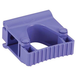 Vikan Tool Wall Bracket,3 1/4 in L,Purple 10138