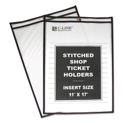 C-Line Holder,Shop Ticket,2 Sides,11x17,PK25 46117