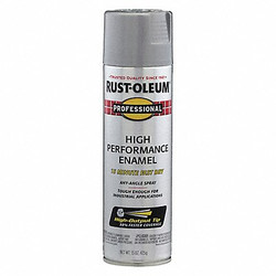 Rust-Oleum Rust Preventative Spray Paint,Silver  7515838