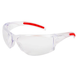 Mcr Safety Safety Glasses,Clear Lens,Clear Frame,PC  HK110