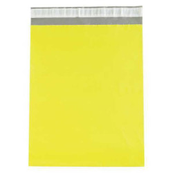 Partners Brand Mailer,Poly,14 1/2x19",Yellow,PK100 CPM1419Y