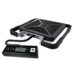 Dymo by Pelouze Portable Digital Scale,100 lb.,Black PEL1776111