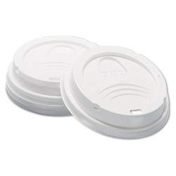 Dixie Lids for 8 oz. Cups,Hot,White,PK1000 DIX D9538