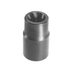 Lisle External Torx Socket,E20,1/2" D,Black 26870