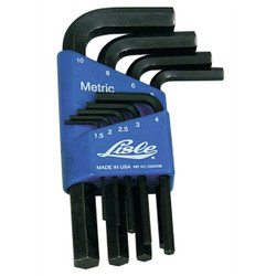 Lisle Metric Hex Key Set,9Pc 42300