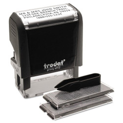 Trodat Stamp,Self Ink Eco Diy,.75x1.87 5915