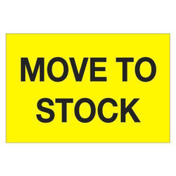 Tape Logic Label,Move to Stock,2x3" DL1133