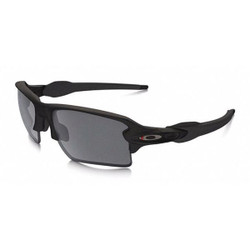 Oakley Safety Glasses, Dark Gray, Black OO9188-6459
