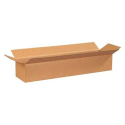 Partners Brand Long Corrugated Boxes,24x6x4",PK25 2464