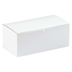 Partners Brand Gift Box,10x5x4",White,PK100 GB105