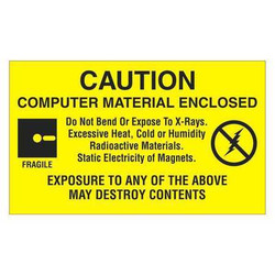 Tape Logic Label,Computer Material Enclosed,3x5" DL9201