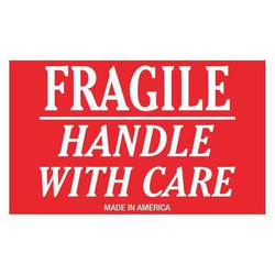 Tape Logic Label,Fragile HWC,3x4" SCL502R