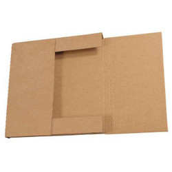 Partners Brand Kraft Easy-Fold Mailer,12.5x12.5x1",PK50 M12121K