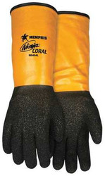 Mcr Safety Cut Resistant Gloves,A4,L,Yellow/Blk,PR N6464L