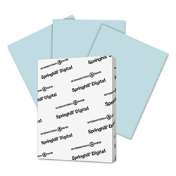 Springhill Paper,8.5x11,Index,Blue,PK250 025100