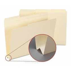 Smead Pressboard Folder,Expandable,Manila,PK50 10405