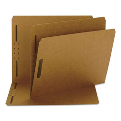 Smead Pressboard Folder,Straight,Brown,PK50 14813