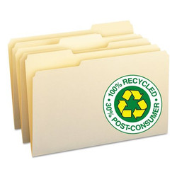 Smead Folder,Recycled,Manila,PK100 15339