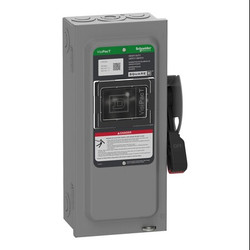 Schneider Electric Safety Switch,3PST,30 A,3 Poles,3 Wires VHU361