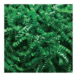 Partners Brand Crinkle Paper,10 lb.,Green CP10I