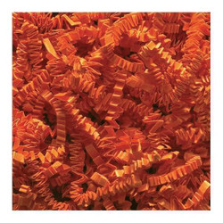 Partners Brand Crinkle Paper,10 lb.,Orange CP10J