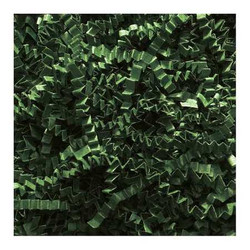 Partners Brand Crinkle Paper,10 lb.,Forest Green CP10D