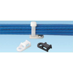 Panduit Cable Tie Mount,Screw Applied,PK100 TA1S8-C