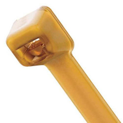 Panduit Cable Tie,3.9in,Peek,PK100 PLT1M-C71