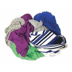 Partners Brand T-Shirt Rags,Colored,Assorted,PK440 BR115