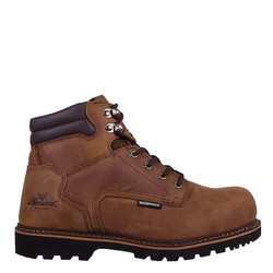 Thorogood Shoes 6-Inch Work Boot,M,9,Brown,PR 804-3236 9M