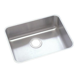 Elkay Sink,SS,21.5x18.5x5-3/8",Undr ELUHAD191655