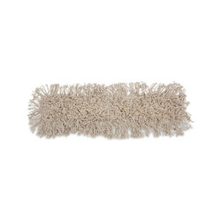 Unisan Mop Head,Dust,Cotton,24 x 3,White UNS 1024